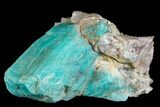 Amazonite Crystal Cluster with Smoky Quartz - Colorado #168081-1